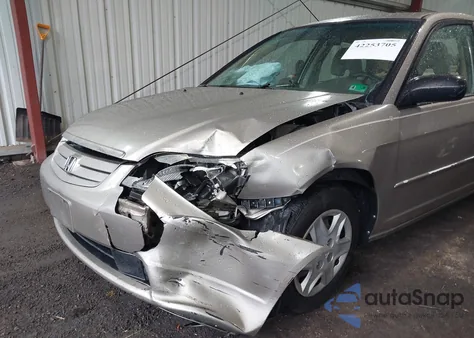 2003 Honda Civic Lx from USA, damaged, VIN 2HGES16543H573462